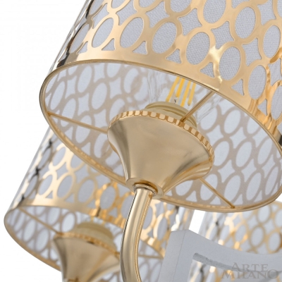Люстру 303387/6 Wh/Gd ★ Arte Milano — купить в интернет магазине ЛЮСТРАВИК☀