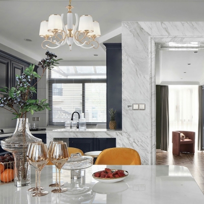 Люстру 303857/5 Wh/Gd ★ Arte Milano — купить в интернет магазине ЛЮСТРАВИК☀