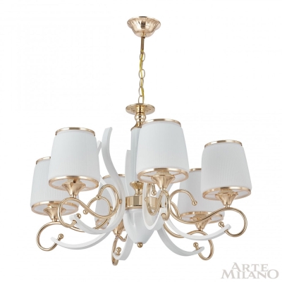 Люстру 303857/6 Wh/Gd ★ Arte Milano — купить в интернет магазине ЛЮСТРАВИК☀