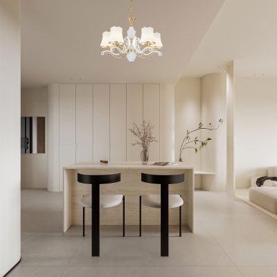 Люстру 303987/5 Wh/Gd ★ Arte Milano — купить в интернет магазине ЛЮСТРАВИК☀