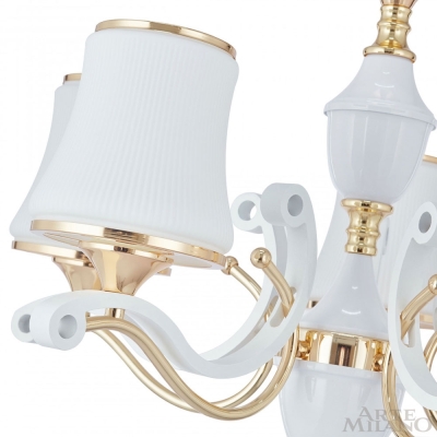 Люстру 303987/8 Wh/Gd ★ Arte Milano — купить в интернет магазине ЛЮСТРАВИК☀