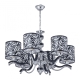 Люстру 304957/6 Bk/Ni ★ Arte Milano — купить в интернет магазине ЛЮСТРАВИК☀