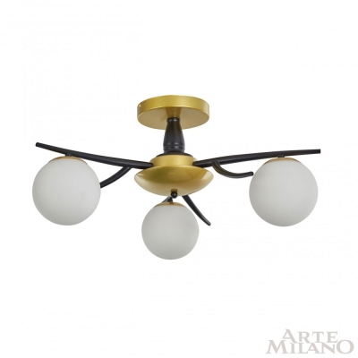 Люстру 273408/3 BK/GD ★ Arte Milano — купить в интернет магазине ЛЮСТРАВИК☀