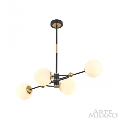 Люстру 272708/4 BK/GD ★ Arte Milano — купить в интернет магазине ЛЮСТРАВИК☀