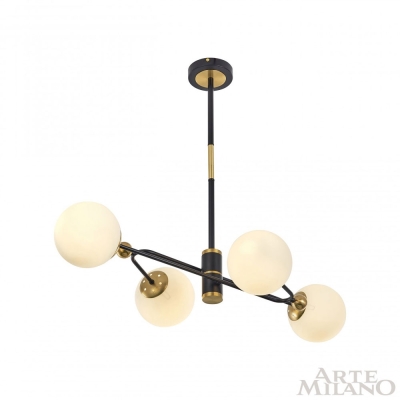 Люстру 272708/4 BK/GD ★ Arte Milano — купить в интернет магазине ЛЮСТРАВИК☀