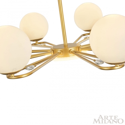 Люстру 277138/6 GD ★ Arte Milano — купить в интернет магазине ЛЮСТРАВИК☀