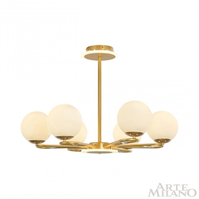 Люстру 277138/6 GD ★ Arte Milano — купить в интернет магазине ЛЮСТРАВИК☀