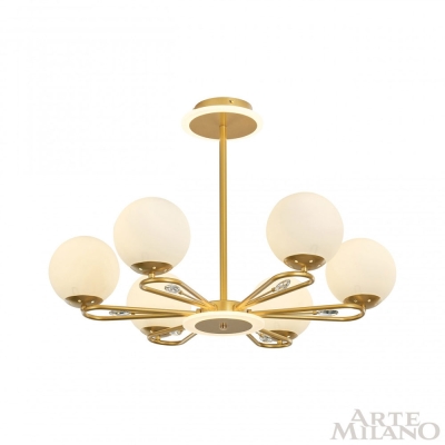 Люстру 277138/6 GD ★ Arte Milano — купить в интернет магазине ЛЮСТРАВИК☀