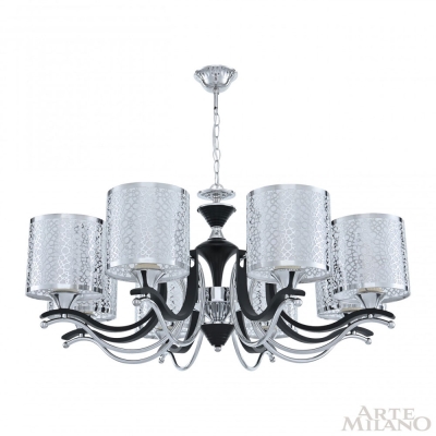 Люстру 306787/8 Bk/Ni ★ Arte Milano — купить в интернет магазине ЛЮСТРАВИК☀