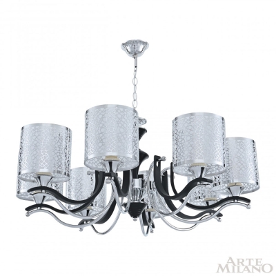 Люстру 306787/8 Bk/Ni ★ Arte Milano — купить в интернет магазине ЛЮСТРАВИК☀