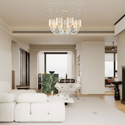 Люстру 308857/8 Wh/Gd ★ Arte Milano — купить в интернет магазине ЛЮСТРАВИК☀