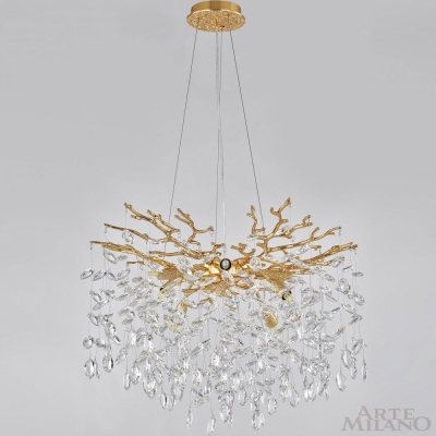 Люстру 239801/D600/8/B Gd ★ Arte Milano — купить в интернет магазине ЛЮСТРАВИК☀