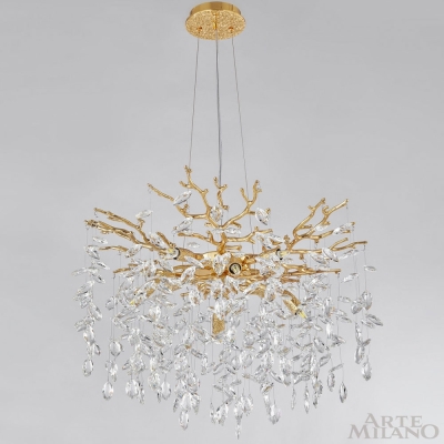 Люстру 239801/D600/8/B Gd ★ Arte Milano — купить в интернет магазине ЛЮСТРАВИК☀