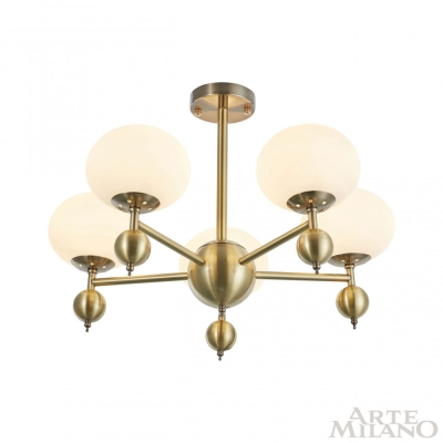 Люстру 270307/5 GD ★ Arte Milano — купить в интернет магазине ЛЮСТРАВИК☀