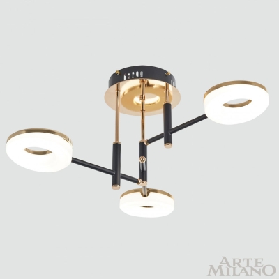 Люстру 272999/3 BK/GD ★ Arte Milano — купить в интернет магазине ЛЮСТРАВИК☀