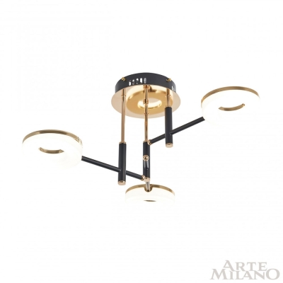 Люстру 272999/3 BK/GD ★ Arte Milano — купить в интернет магазине ЛЮСТРАВИК☀