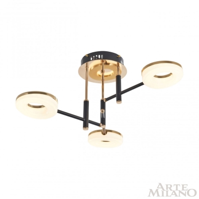 Люстру 272999/3 BK/GD ★ Arte Milano — купить в интернет магазине ЛЮСТРАВИК☀