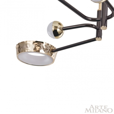 Люстру 273210/8 BK/GD ★ Arte Milano — купить в интернет магазине ЛЮСТРАВИК☀