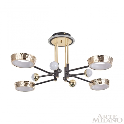 Люстру 273210/8 BK/GD ★ Arte Milano — купить в интернет магазине ЛЮСТРАВИК☀