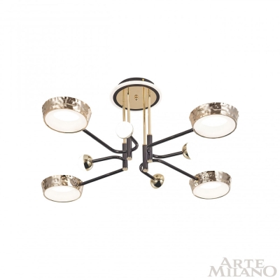 Люстру 273210/8 BK/GD ★ Arte Milano — купить в интернет магазине ЛЮСТРАВИК☀