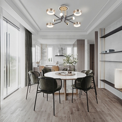 Люстру 273210/8 BK/GD ★ Arte Milano — купить в интернет магазине ЛЮСТРАВИК☀