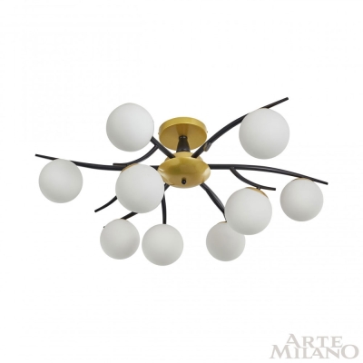 Люстру 273408/9 BK/GD ★ Arte Milano — купить в интернет магазине ЛЮСТРАВИК☀