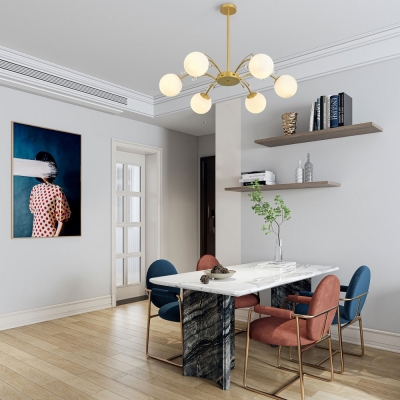 Люстру 273802/6 GD ★ Arte Milano — купить в интернет магазине ЛЮСТРАВИК☀