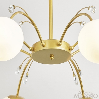Люстру 273802/8 GD ★ Arte Milano — купить в интернет магазине ЛЮСТРАВИК☀