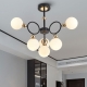 Люстру 274307/6 BK/GD ★ Arte Milano — купить в интернет магазине ЛЮСТРАВИК☀