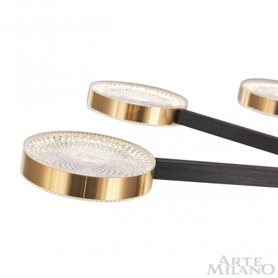 Люстру 272079/8 BK/GD ★ Arte Milano — купить в интернет магазине ЛЮСТРАВИК☀