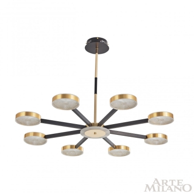 Люстру 272079/8 BK/GD ★ Arte Milano — купить в интернет магазине ЛЮСТРАВИК☀