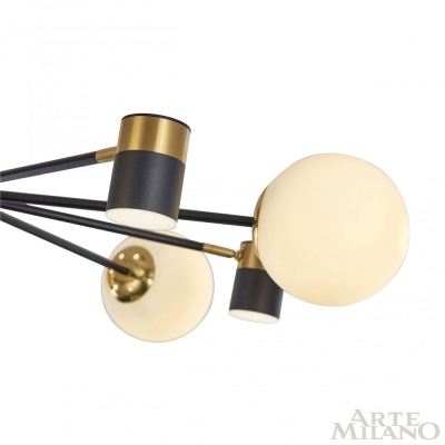 Люстру 274802/10 BK/GD ★ Arte Milano — купить в интернет магазине ЛЮСТРАВИК☀