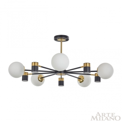 Люстру 274802/10 BK/GD ★ Arte Milano — купить в интернет магазине ЛЮСТРАВИК☀