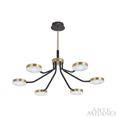 Люстру 276079/6 BK/GD ★ Arte Milano — купить в интернет магазине ЛЮСТРАВИК☀