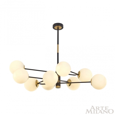 Люстру 272708/9 BK/GD ★ Arte Milano — купить в интернет магазине ЛЮСТРАВИК☀