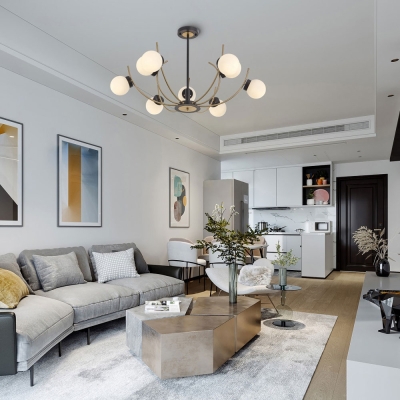 Люстру 276169/9 BK/GD ★ Arte Milano — купить в интернет магазине ЛЮСТРАВИК☀