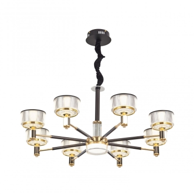 Люстру 276210/8 BK/GD ★ Arte Milano — купить в интернет магазине ЛЮСТРАВИК☀