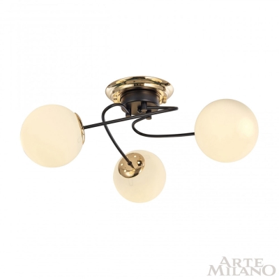 Люстру 276408/3 BK/GD ★ Arte Milano — купить в интернет магазине ЛЮСТРАВИК☀