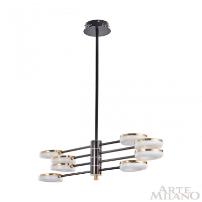 Люстру 276699/8 BK/GD ★ Arte Milano — купить в интернет магазине ЛЮСТРАВИК☀