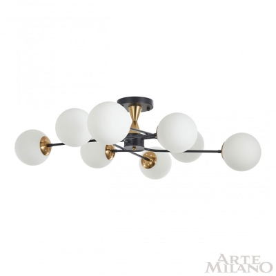 Люстру 276808/8 BK/GD ★ Arte Milano — купить в интернет магазине ЛЮСТРАВИК☀