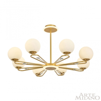 Люстру 277138/8 GD ★ Arte Milano — купить в интернет магазине ЛЮСТРАВИК☀