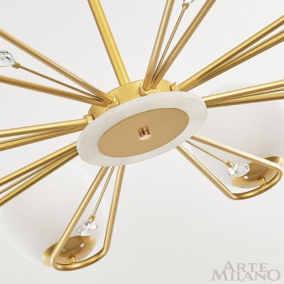 Люстру 277138/8 GD ★ Arte Milano — купить в интернет магазине ЛЮСТРАВИК☀