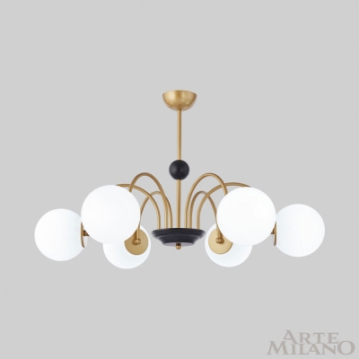 Люстру 312066/D850/6 BS/BK ★ Arte Milano — купить в интернет магазине ЛЮСТРАВИК☀