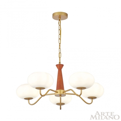 Люстру 310166/D680/5 BS/WD ★ Arte Milano — купить в интернет магазине ЛЮСТРАВИК☀