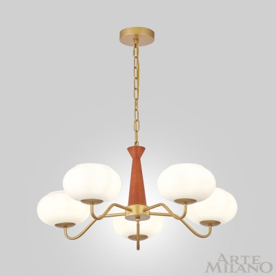 Люстру 310166/D680/5 BS/WD ★ Arte Milano — купить в интернет магазине ЛЮСТРАВИК☀