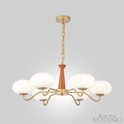 Люстру 310166/D780/6 BS/WD ★ Arte Milano — купить в интернет магазине ЛЮСТРАВИК☀