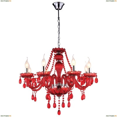 Люстра A3964LM-8RD ★Arte Lamp, Красный► — Купить▼