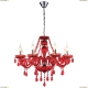 Люстра A3964LM-8RD ★Arte Lamp, Красный► — Купить▼
