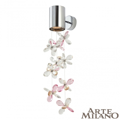 Бра 11952B.D90.H600.LED Ni ★ Arte Milano — купить в интернет магазине ЛЮСТРАВИК☀