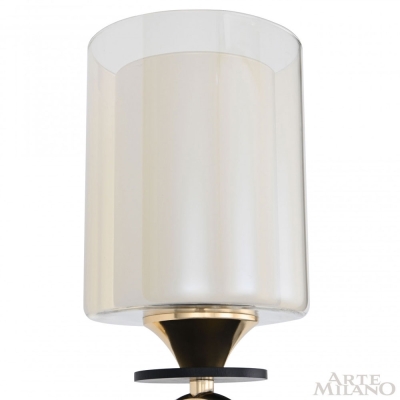 Бра 302237/1W Bk/Gd ★ Arte Milano — купить в интернет магазине ЛЮСТРАВИК☀